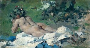Estudio de un desnudo